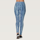 Leggings Marbre bleu (Dos)
