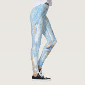Leggings Marbre bleu Extraordinaire (Droite)