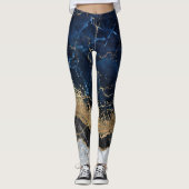 Leggings Marbre et Parties scintillant (Devant)