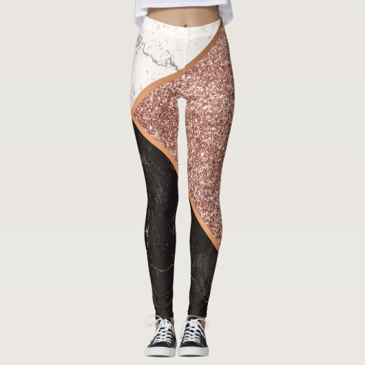Leggings Marbre et Parties scintillant Moisac (Devant)