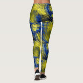 Leggings Marbre fractal 4-21 (Dos)