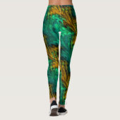 Leggings Marbre fractal 4-4A (Dos)