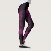 Leggings Marbre fumé rose foncé (Droite)