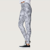 Leggings Marbre gris bleu (Gauche)