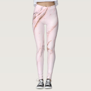 Leggings Marbre II Arrière - plan Sangria