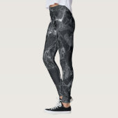 Leggings Marbre noir (Gauche)