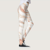 Leggings Marbre Rose or à huile Lux tendance (Droite)