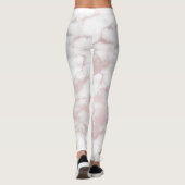 Leggings Marbre rose or rose Moderne Chic tendance (Dos)