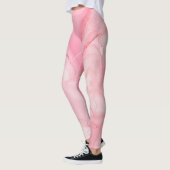 Leggings Marbré rose pâle (Gauche)