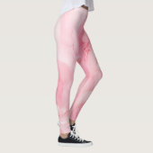 Leggings Marbré rose pâle (Droite)