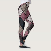 Leggings Marbre sans couture marbre marbre carrelage de pie (Droite)