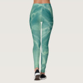 Leggings Marbre vert (Dos)