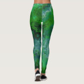 Leggings Marbre vert (Dos)