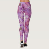 Leggings Marbre violet Dreamy (Dos)