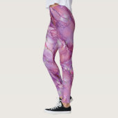 Leggings Marbre violet Dreamy (Gauche)