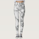 Leggings Marbres blancs (Devant)