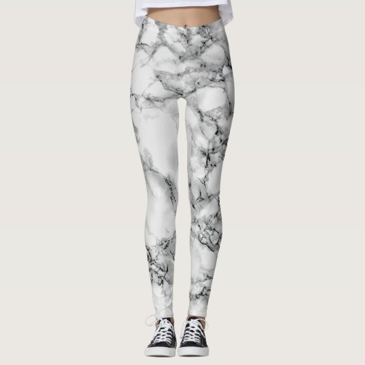 Leggings Marbres blancs (Devant)