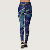 Leggings marbrés en pierre bleue (Dos)