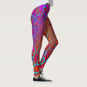 Leggings Marche' Sur Sun Shine Psychedelic 3D (Droite)