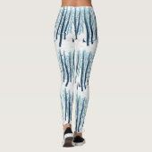 Leggings Marcher À Travers La Forêt De Neige (Dos)