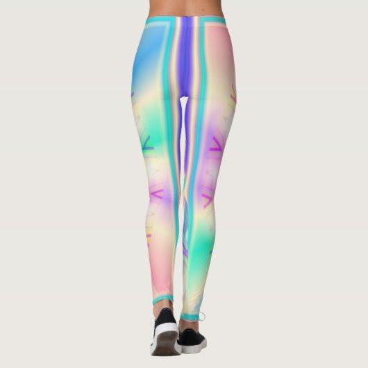 Leggings Marcher Arc-en-ciel (Dos)