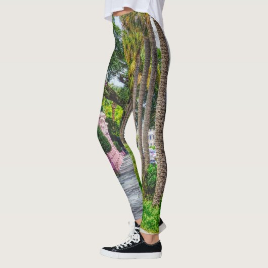 Leggings Marcher le long de Rainbow Row (Gauche)