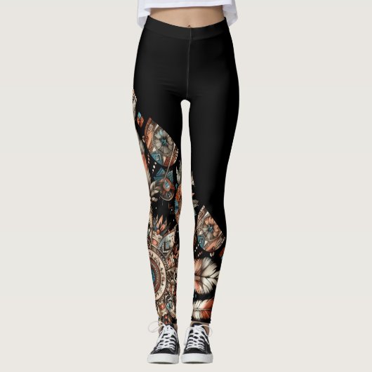 Leggings Marcheur de l'Esprit (Devant)