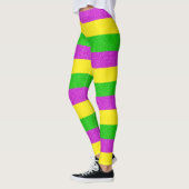 Leggings Mardi Gras 2023 Flamboyant Masquerade Célébration (Gauche)