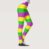 Leggings Mardi Gras 2023 Flamboyant Masquerade Célébration (Droite)