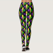 Leggings Mardi gras Carnival Fleur De Lis (Dos)
