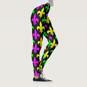 Leggings Mardi Gras Fleur De Lis (Droite)