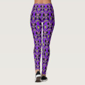 Leggings Mardi Gras Fleur de Lis (Dos)