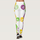 Leggings Mardi Gras Fleur de Lis (Dos)