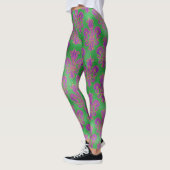 Leggings Mardi Gras Leggings, Mardi Gras Fleur de Lis (Gauche)