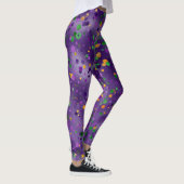 Leggings Mardi Gras Leggings, Mardi Gras Pois (Droite)
