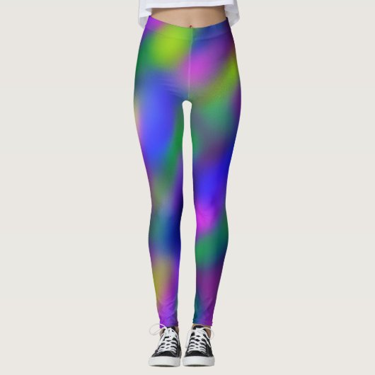 Leggings Mardi Gras Limelight (Devant)