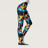 Leggings Mardi Gras Masque Et Confetti (Droite)