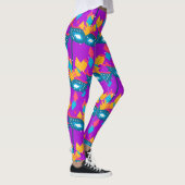 Leggings Mardi Gras Masque Et Confetti (Droite)