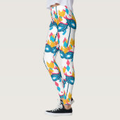 Leggings Mardi Gras Masque Et Confetti (Gauche)