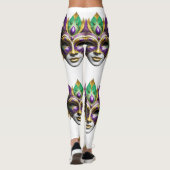 Leggings Mardi Gras Masque Thunder_Cove (Dos)
