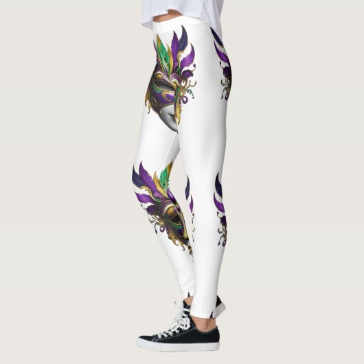 Leggings Mardi Gras Masque Thunder_Cove (Gauche)