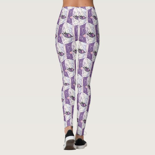 Leggings mardi gras masques Thunder_Cove (Dos)