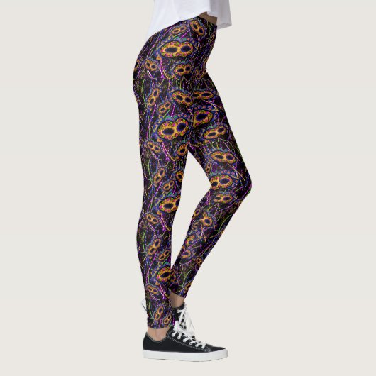 Leggings Mardi Gras Motif (Droite)
