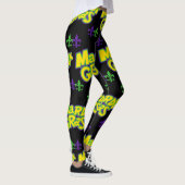 Leggings Mardi Gras Mots (Droite)