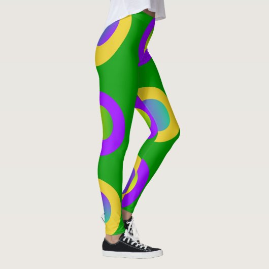 Leggings Mardi Gras Pois (Droite)