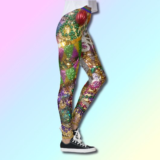 Leggings Mardi Gras Razzel Dazzel Leggels Pantalons