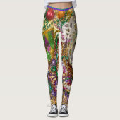 Leggings Mardi Gras Razzel Dazzel Leggels Pantalons (Devant)