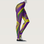 Leggings Mardi Gras Swirls (Droite)