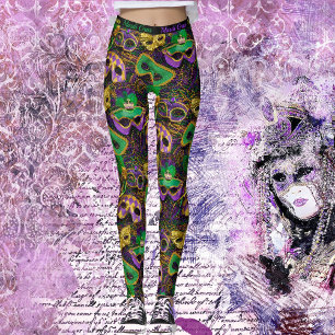 Leggings Mardi Gras Ultimate Prêt À Faire La Fête