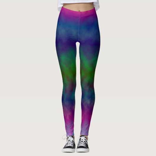 Leggings Marée chromatique (Devant)